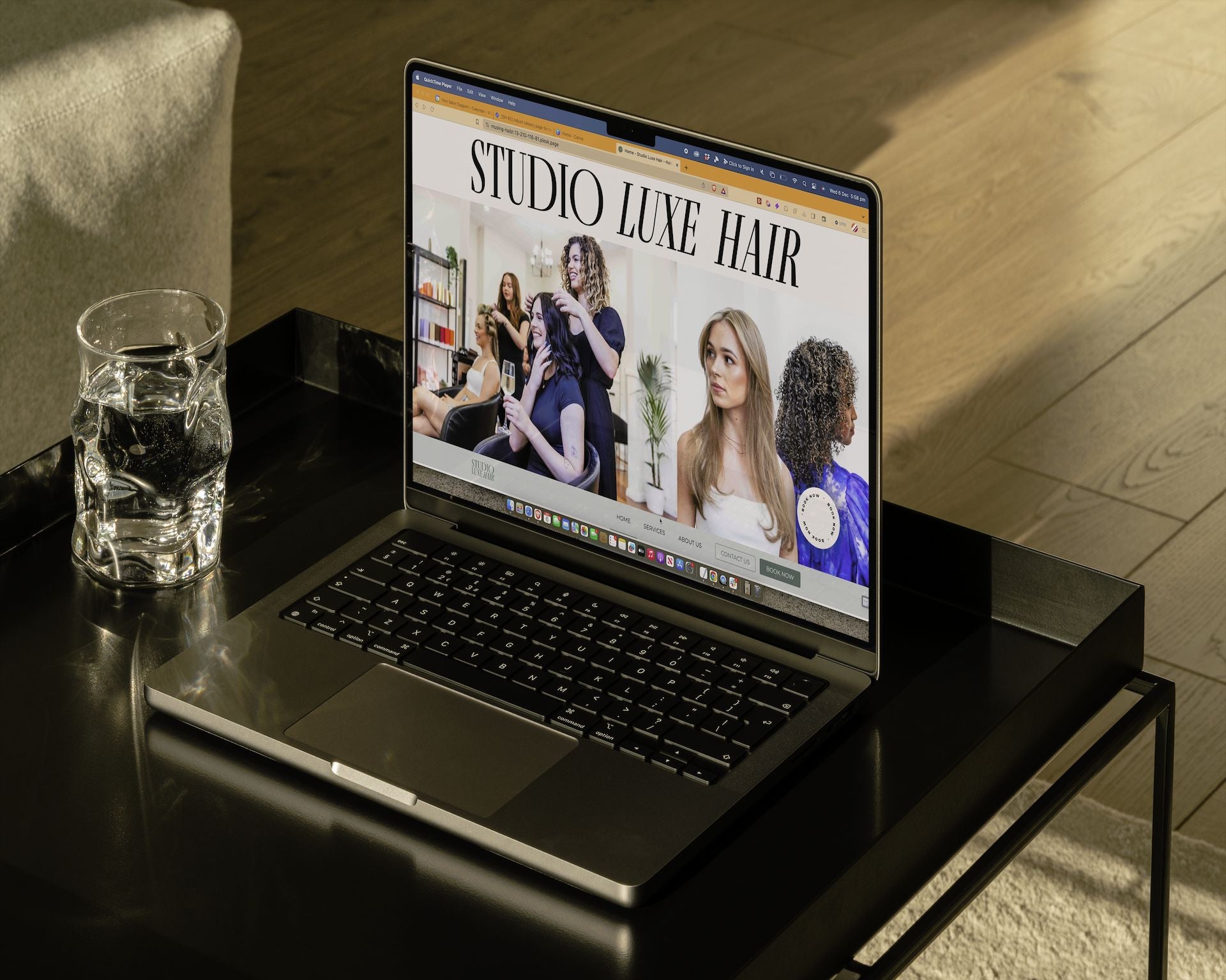 Blend style with smart tech to make your hair or beauty salon website a magnet for clients.